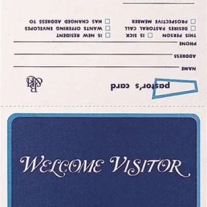 Visitor Card - Folded (Package of 100) Holiday Sale
