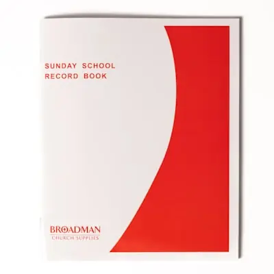Sunday School Record Book Final Sale