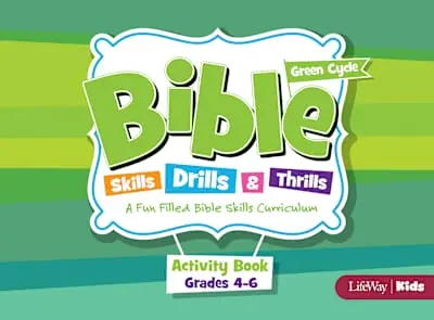 Reduced Price Bible Skills Drills and Thrills: Green Cycle - Grades 4-6 Activity Book