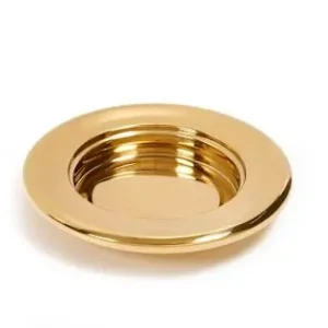 Top Rated RemembranceWare: Communion Stacking Bread Plate - Brass Finish