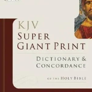 Super Sale KJV Super Giant Print Dictionary & Concordance