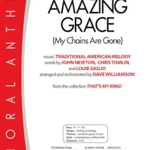 Amazing Grace (My Chains Are Gone) - Downloadable Alto Rehearsal Track Editor’s Pick