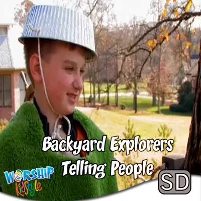 Lifeway Kids Worship: Backyard Explorers: Telling People - Application Video Limited Time