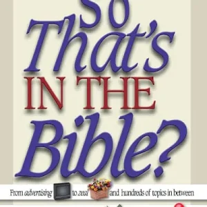 eBook - So That's in the Bible? Fresh Stock