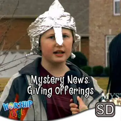 No Minimum Order Lifeway Kids Worship: Mystery News - Giving Offerings - Application Video