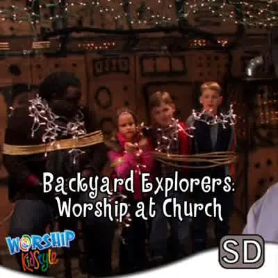 Lifeway Kids Worship: Backyard Explorers: Worship at Church - Application Video Wholesale