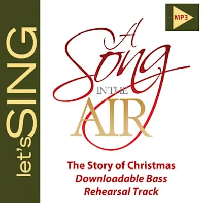The Story of Christmas - Downloadable Bass Rehearsal Track Today Only