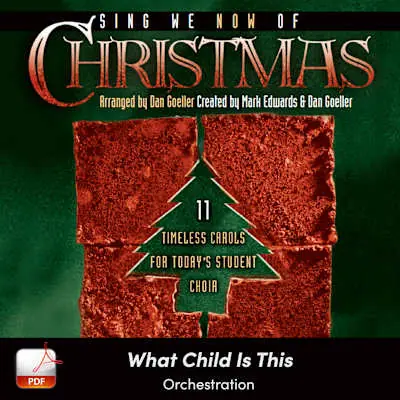 What Child Is This - Downloadable Orchestration Worldwide Shipping