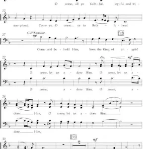 Top Rated O Come, All Ye Faithful - Downloadable SAB Anthem