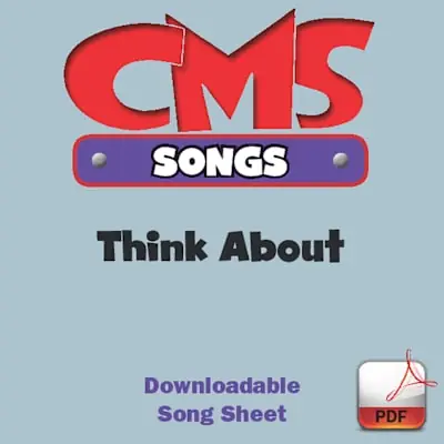 Think About - Downloadable Split-Track Accompaniment Track Shop Now