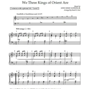 We Three Kings - Downloadable Handbell Arrangement Top Rated
