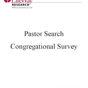 Last Chance E-Pastor Search Congregational Survey