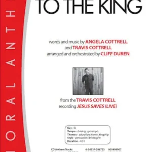 Today Only To the King - Anthem Accompaniment CD