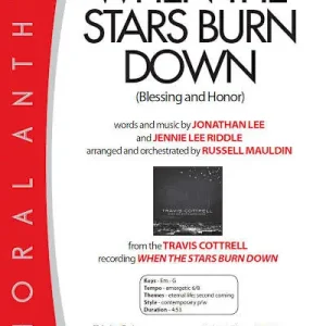 When the Stars Burn Down - Anthem Accompaniment CD Limited Time