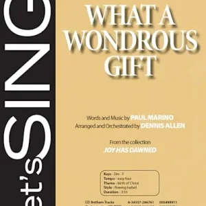 What a Wondrous Gift - Downloadable Orchestration Premium