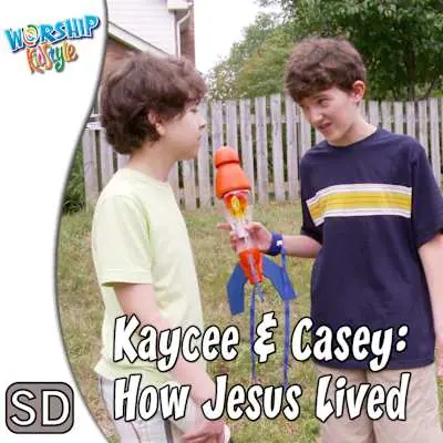 Clearance Lifeway Kids Worship: Kaycee and Casey: How Jesus Lived - Application Video