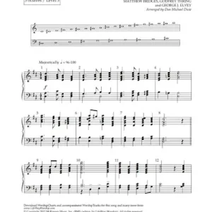 Weekend Sale Crown Him with Many Crowns - Downloadable Handbell Arrangement