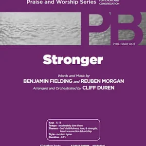 Stronger - Downloadable Split-Track Accompaniment Track Limited Edition