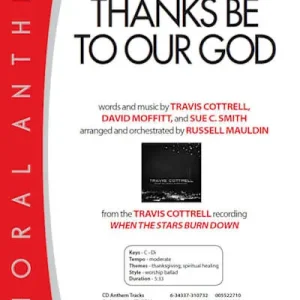 Affordable Thanks Be to Our God - Downloadable Orchestration