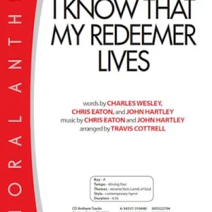 Warranty Included I Know That My Redeemer Lives - Anthem Accompaniment CD