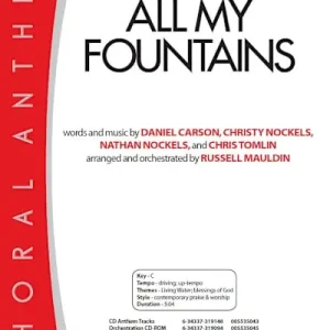 All My Fountains - Downloadable Anthem (Min. 10) Certified