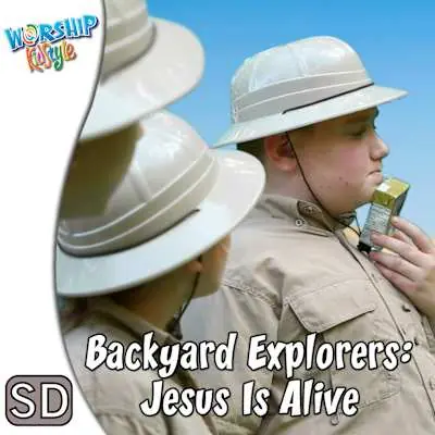 Lifeway Kids Worship: Backyard Explorers: Jesus Is Alive - Application Video Fan Favorite