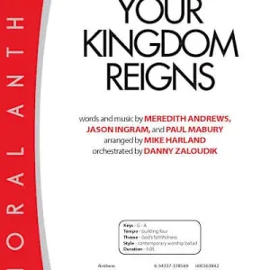 Top Pick Your Kingdom Reigns - Downloadable Split-Track Accompaniment Track
