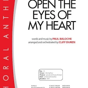 Trending Open the Eyes of My Heart - Downloadable Split-Track Accompaniment Track