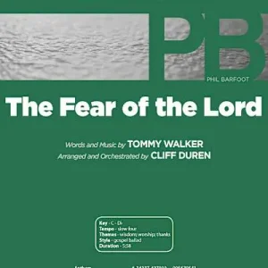 The Fear of the Lord - Downloadable Anthem (Min. 10) Low Price
