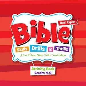 One Day Deal Bible Skills Drills and Thrills: Red Cycle - Grades 4-6 Activity Book