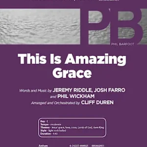 This Is Amazing Grace - Downloadable Tenor Rehearsal Track New Release