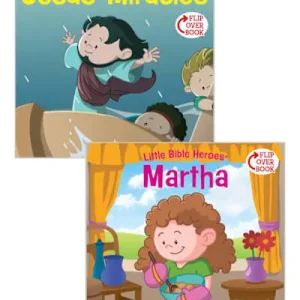 Jesus' Miracles/Martha Flip-Over Book Premium