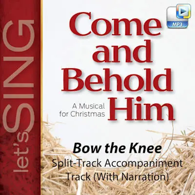 Trending Bow the Knee - Downloadable Split-Track Accompaniment Track with Narration
