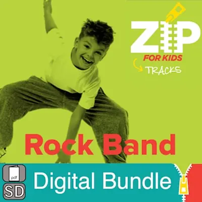 Zip for Kids: I Am...Rock Band Track Warranty Included