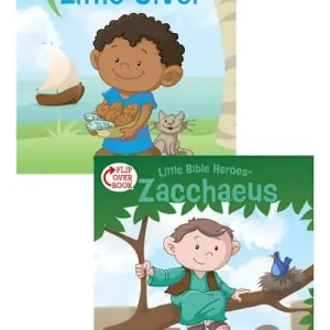 The Little Giver/Zacchaeus Flip-Over Book Markdown