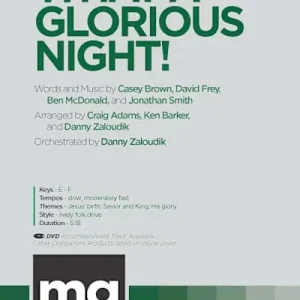 What a Glorious Night! - Downloadable Split-Track Accompaniment Track (No Narration) Discount