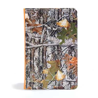 New Release CSB Sportsman's Bible: Large Print Personal Size Edition, Mothwing Camouflage LeatherTouch