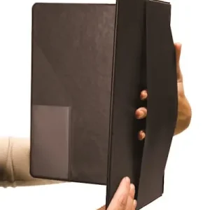 Buy Online Anthem 3-Ring Binder - Black Vinyl Over Board