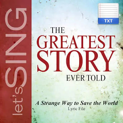 A Strange Way to Save the World - Downloadable Lyric File Genuine