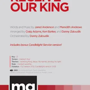 While Supplies Last Receive Our King - Downloadable Split-Track Accompaniment Video