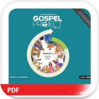 The Gospel Project: Home Edition Digital Grades K-2 Workbook Semester 1 Cheap