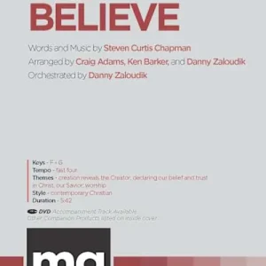 We Believe - Downloadable Bass Rehearsal Track Bargain
