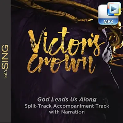 Secure Checkout God Leads Us Along - Downloadable Split-Track Accompaniment Track with Narration