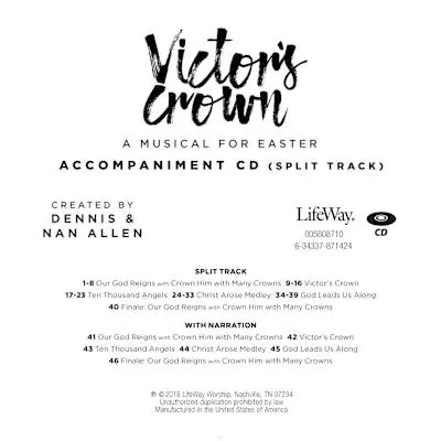 Victor's Crown - Accompaniment CD Popular