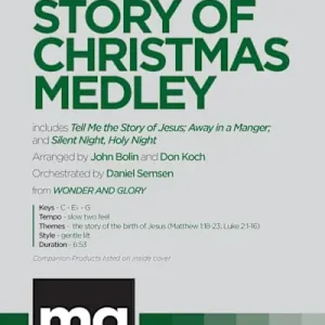 The Story Of Christmas Medley - Anthem Accompaniment CD Grab Now