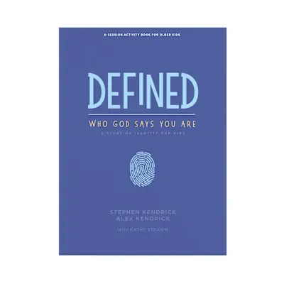 Defined: Who God Says You Are - Older Kids Activity Book Final Sale