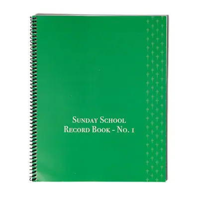 Sunday School Record Book - No. 1 Buy Today