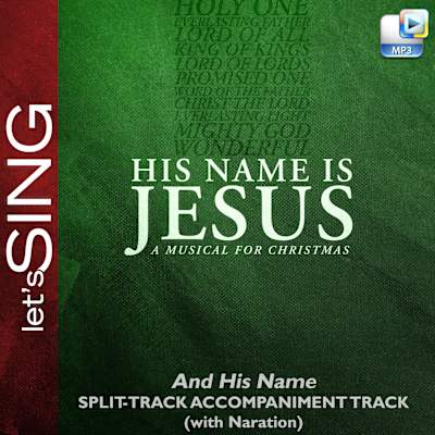 And His Name - Downloadable Split-Track Accompaniment Track (with Narration) Mega Sale