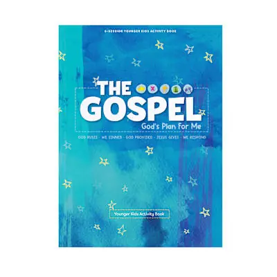 The Gospel: God's Plan for Me - Younger Kids Activity Book Free Returns