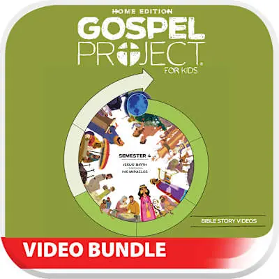 Limited Offer The Gospel Project: Home Edition Digital Bible Story Videos Semester 4